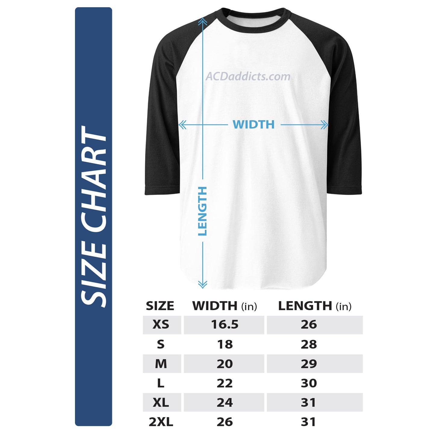 AC/D Concert Shirt 3/4 sleeve