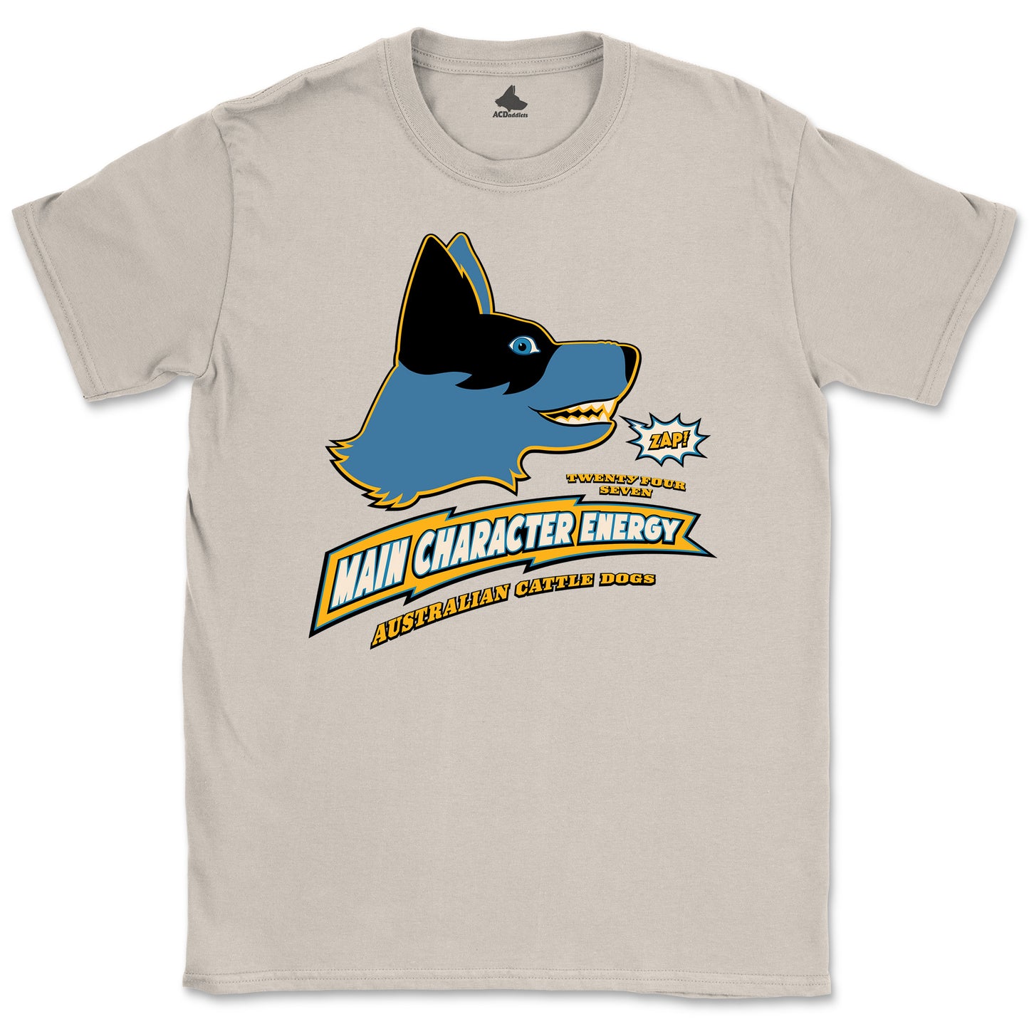 Main Character Energy Blue Heeler T-Shirt