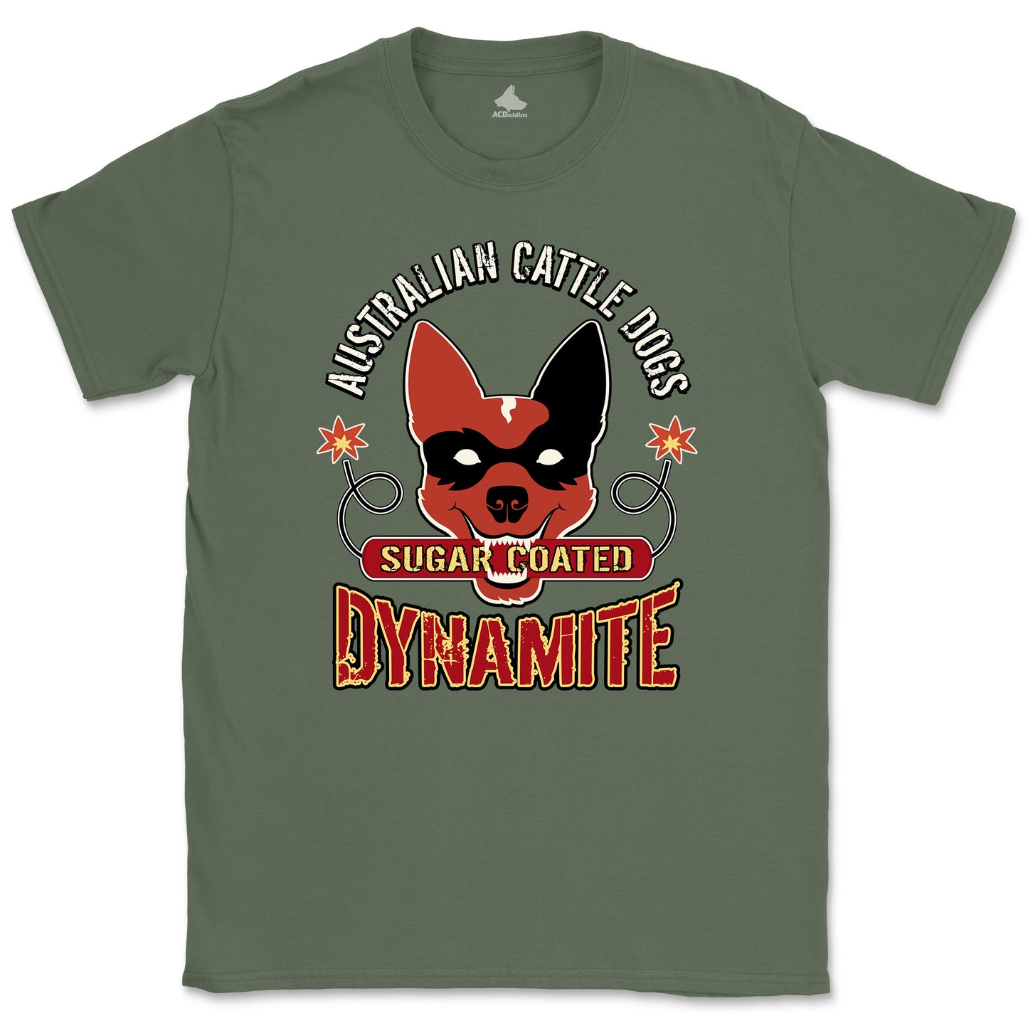Red Heeler Dynamite T-Shirt