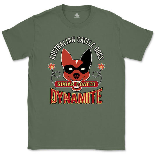 Red Heeler Dynamite T-Shirt