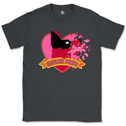 Red Heeler Mom T-Shirt