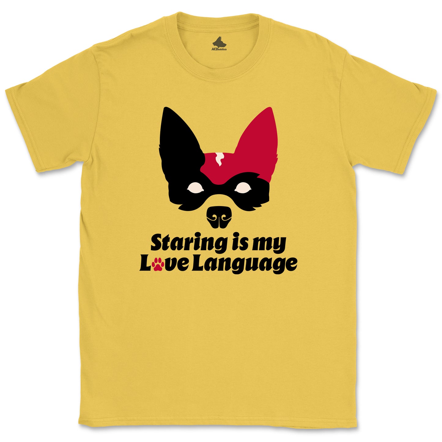 Red Heeler Love Language T-Shirt