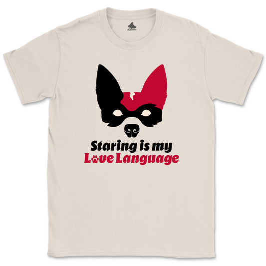 Red Heeler Love Language T-Shirt