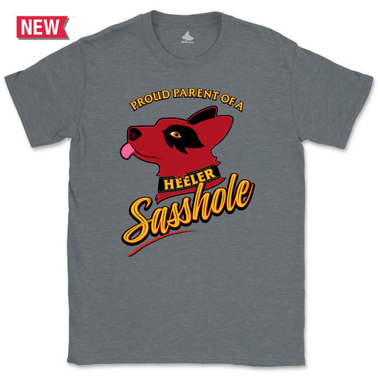 Red Heeler Sasshole T-Shirt