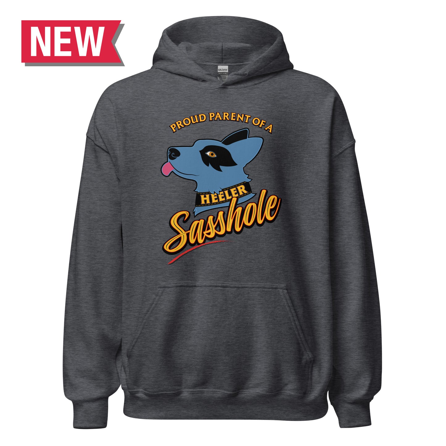 Blue Heeler Sasshole Hoodie
