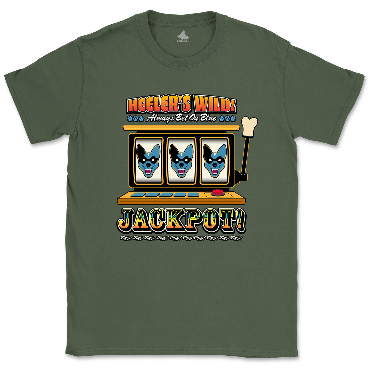 Jackpot Blue Heeler T-Shirt