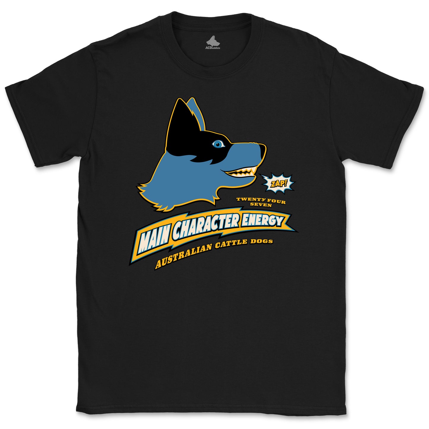 Main Character Energy Blue Heeler T-Shirt
