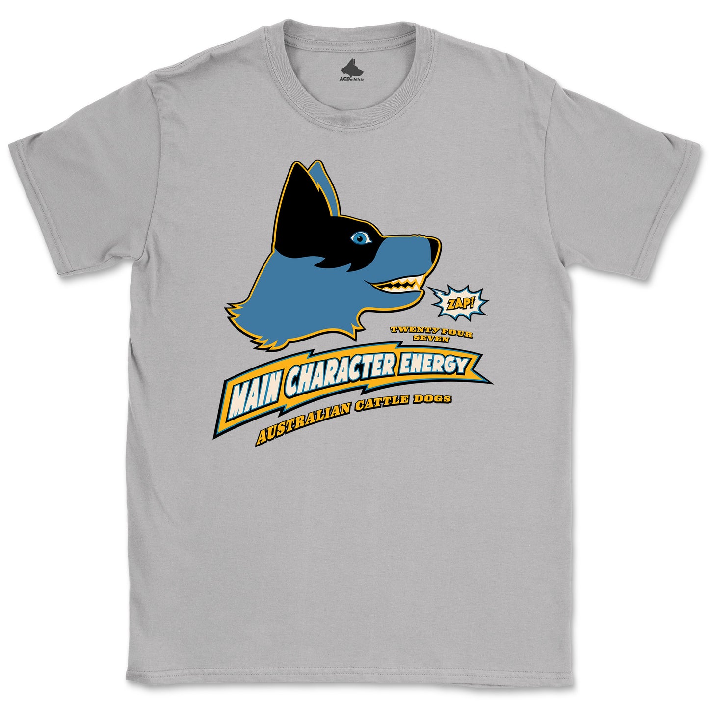 Main Character Energy Blue Heeler T-Shirt