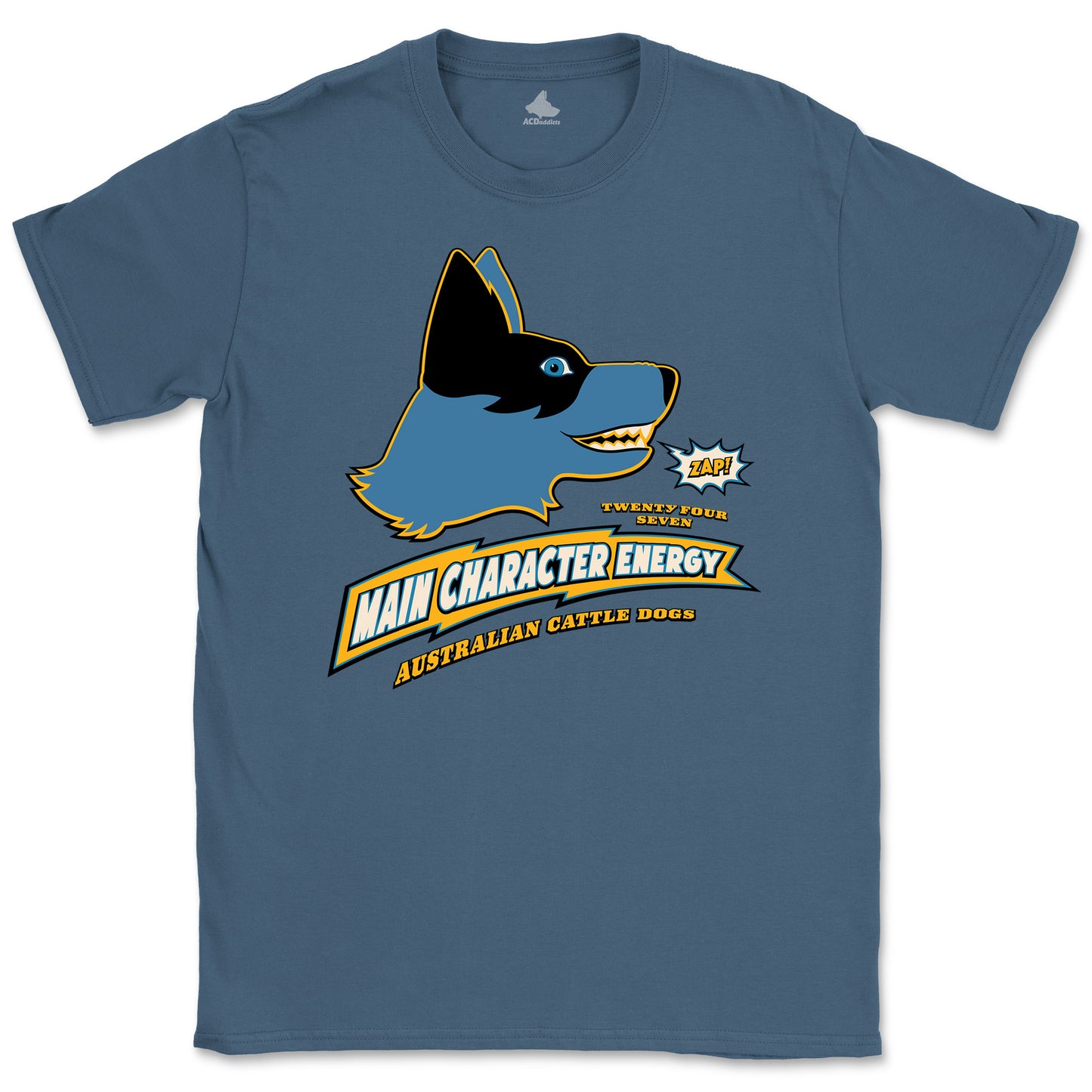 Main Character Energy Blue Heeler T-Shirt