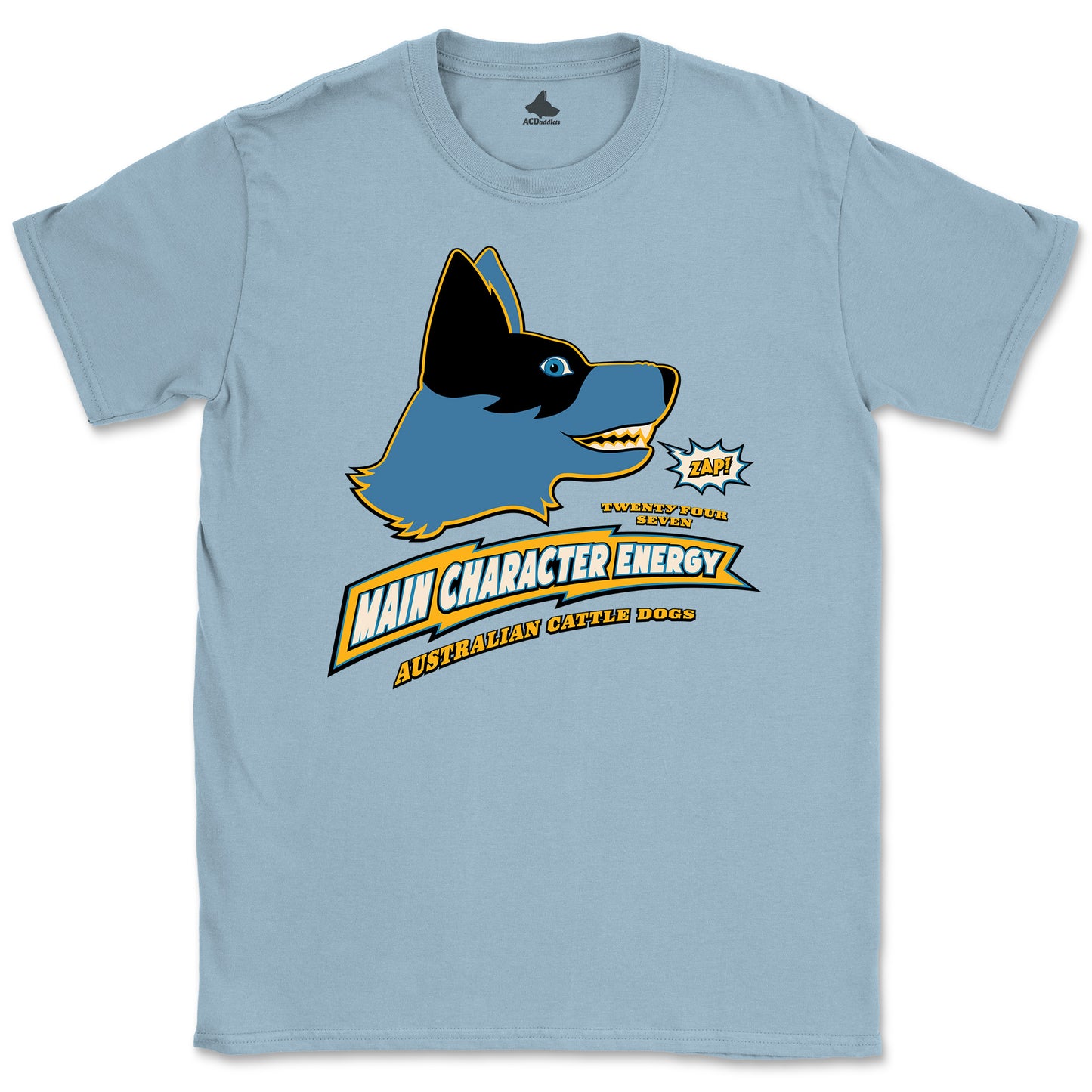 Main Character Energy Blue Heeler T-Shirt