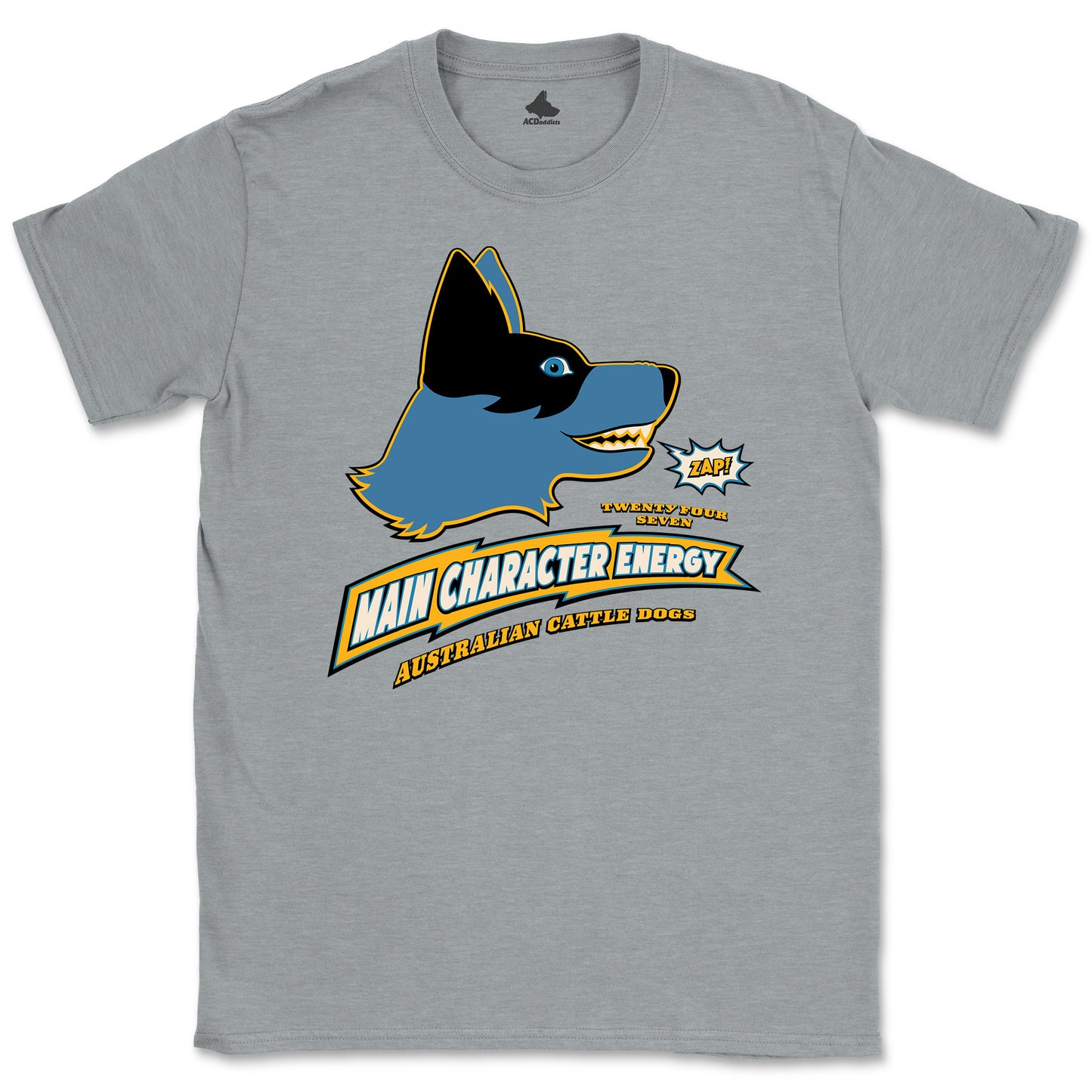 Main Character Energy Blue Heeler T-Shirt