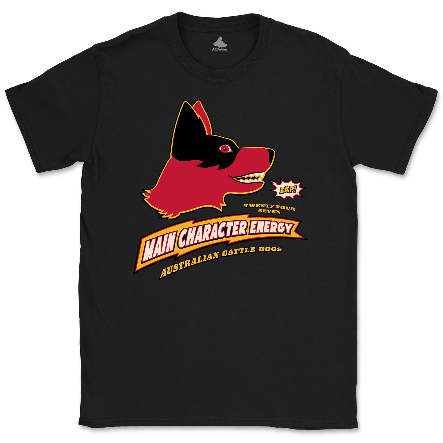 Main Character Energy Red Heeler T-Shirt