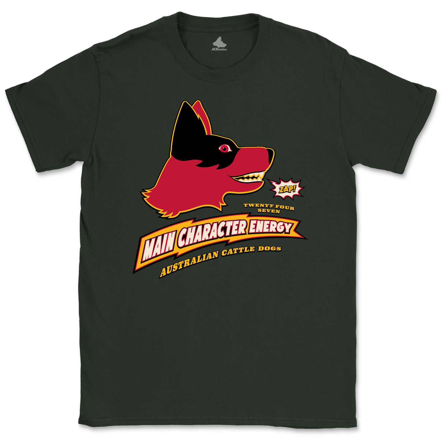 Main Character Energy Red Heeler T-Shirt