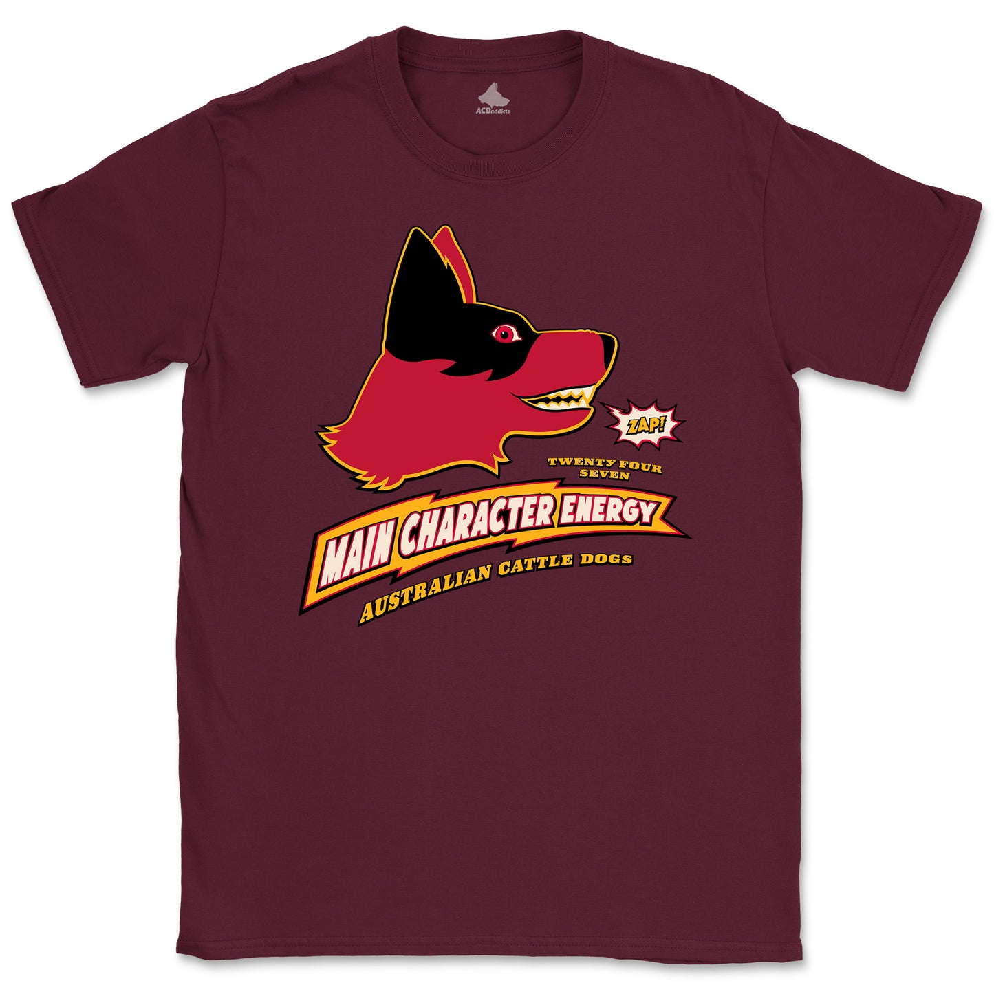 Main Character Energy Red Heeler T-Shirt