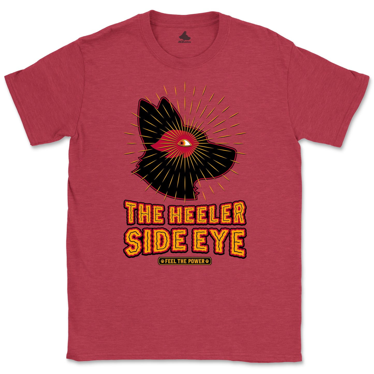 Red Heeler Side Eye T-Shirt