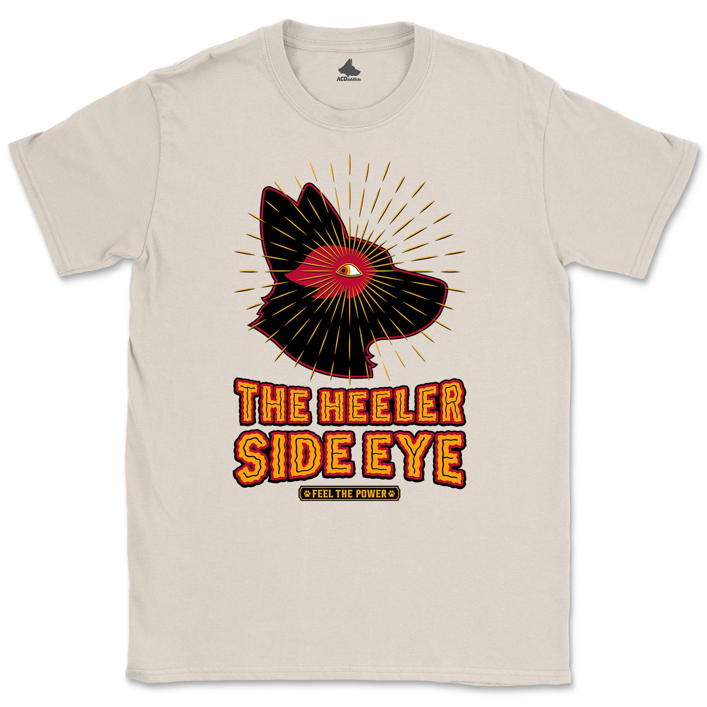 Red Heeler Side Eye T-Shirt